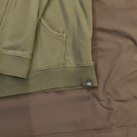 Peter Millar Olive Green Hoodie - Picture 2 of 3